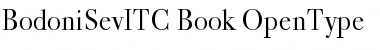 Bodoni Seventytwo ITC Book Font