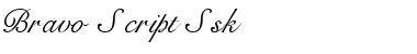 Bravo Script Ssk Font