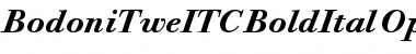 Download Bodoni Twelve ITC Font