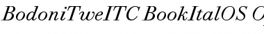 Download Bodoni Twelve ITC Font