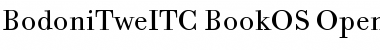 Bodoni Twelve ITC Font