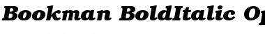 ITC Bookman Bold Italic Font
