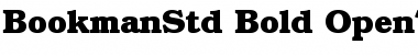 ITC Bookman Std Bold Font