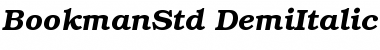 Download ITC Bookman Std Font