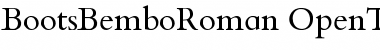 BootsBemboRoman Regular Font