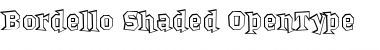 Bordello Shaded Font