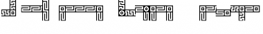 Borders Zues Font