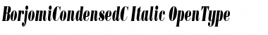 BorjomiCondensedC Italic Font