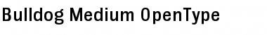 Bulldog Medium Font