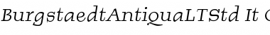 BurgstaedtAntiqua LT Std Rg Font