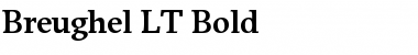 Breughel LT Regular Bold Font