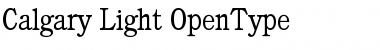 Download Calgary-Light Font