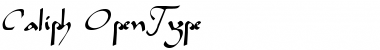 Caliph Font