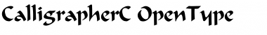 CalligrapherC Font
