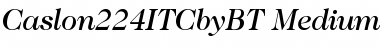 Download ITC Caslon No.224 Font