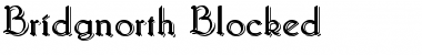 Bridgnorth Blocked Regular Font
