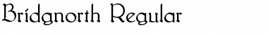 Bridgnorth Regular Font