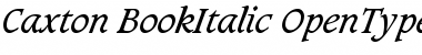 Caxton Font