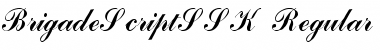 BrigadeScriptSSK Font