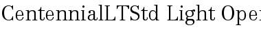 Centennial LT Std Font