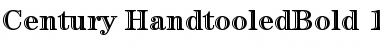 ITC Century Handtooled Font