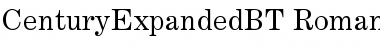 Century Expanded Regular Font Century Expanded Regular Font