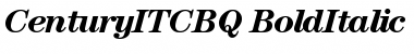 Century ITC BQ Font