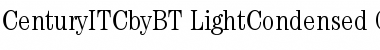 ITC Century Light Condensed Font