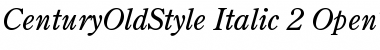 CenturyOldStyle Font