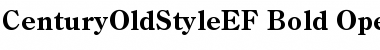 CenturyOldStyleEF Bold Font