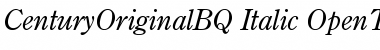Century Original BQ Regular Font
