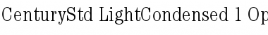 ITC Century Std Font