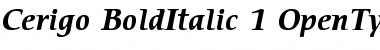 ITC Cerigo Font