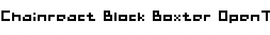Chainreact Block Boxter Regular Font