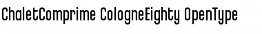 ChaletComprime-CologneEighty Font