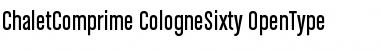 ChaletComprime-CologneSixty Regular Font