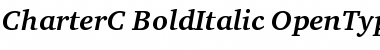 CharterC Bold Italic Font