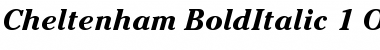 Cheltenham Regular Font