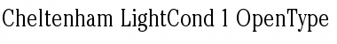 ITC Cheltenham Light Condensed Font