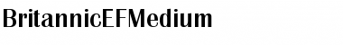 BritannicEFMedium Regular Font