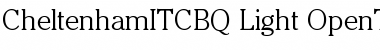 Cheltenham ITC BQ Font