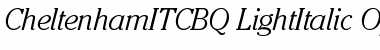 Cheltenham ITC BQ Font