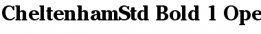 ITC Cheltenham Std Font