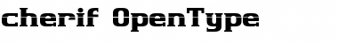 cherif Regular Font