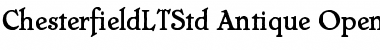 Chesterfield LT Std Font