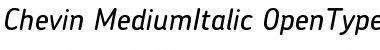 Chevin Font