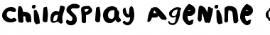 ChildsPlay AgeNine Font