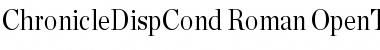 Chronicle Disp Cond Font