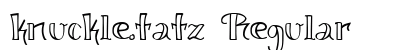 knuckle.tatz Regular preview