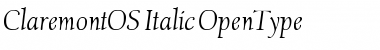 ClaremontOS Italic Font